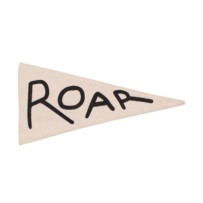 roar pennant - Sweet Water Decor - Wall Hanging